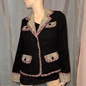 New with tags black and pink blazer by True Meaning